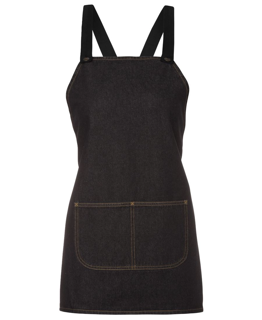 Cross Back Bib Denim Apron 1