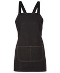 Cross Back Bib Denim Apron 1
