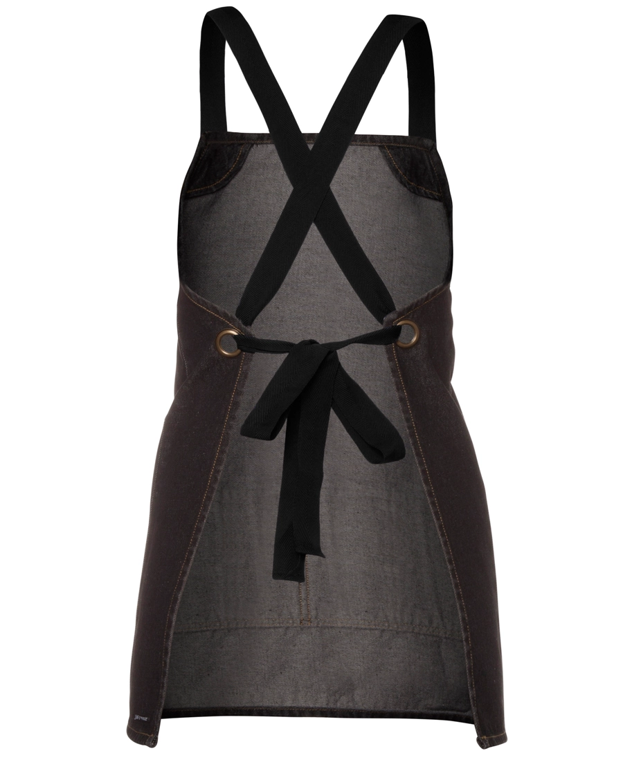 Cross Back Bib Denim Apron 3