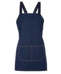 Cross Back Bib Denim Apron 4