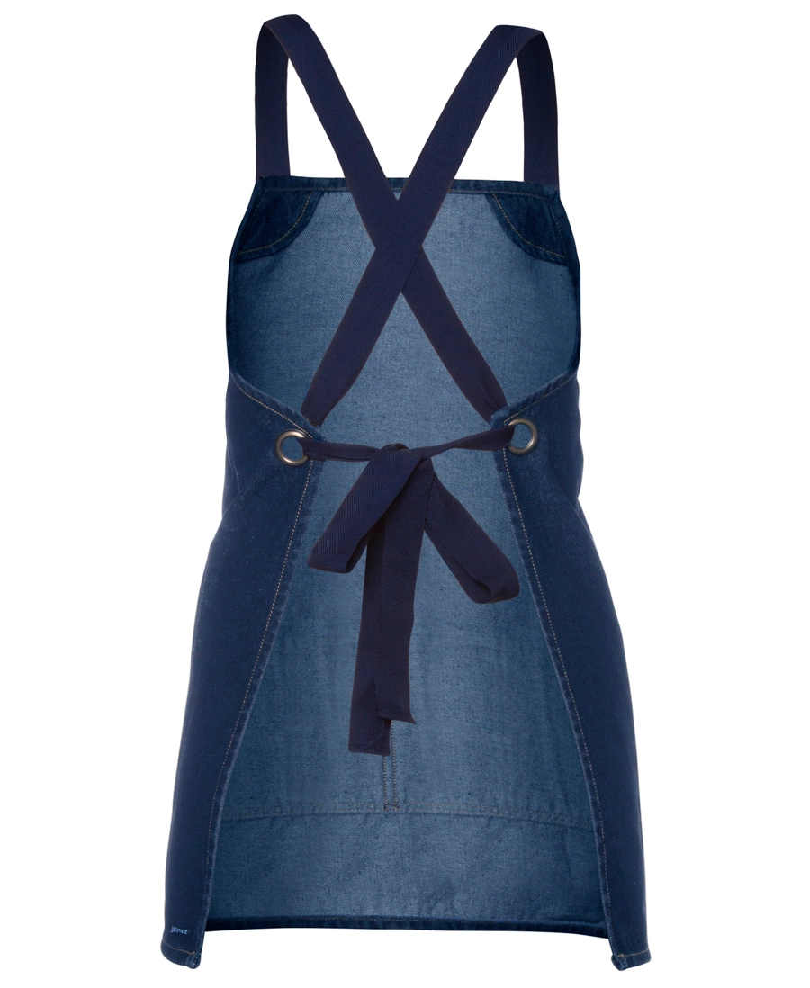 Cross Back Bib Denim Apron 6