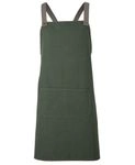 Cross Back Canvas Apron 1