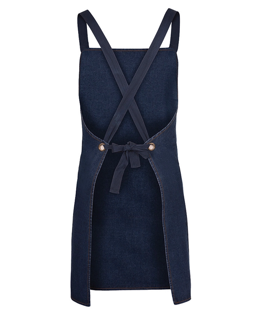 Cross Back Denim Apron 6