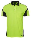 Hi Vis S/S Arm Panel Polo 1