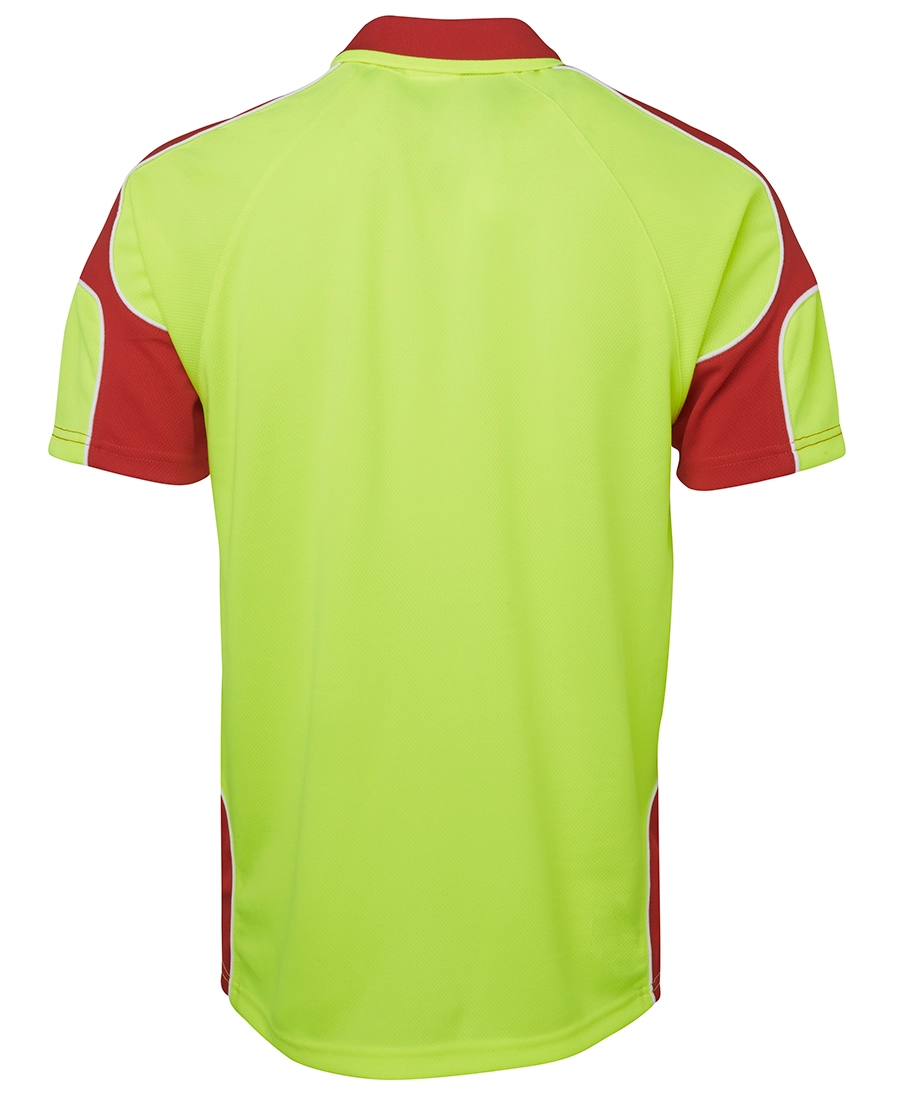 Hi Vis S/S Arm Panel Polo 6