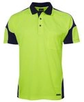 Hi Vis S/S Arm Panel Polo 3