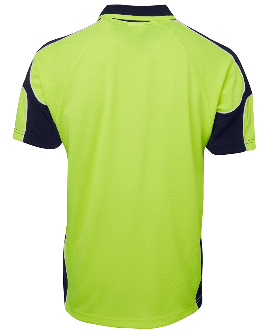 Hi Vis S/S Arm Panel Polo 4