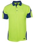Hi Vis S/S Arm Panel Polo 7