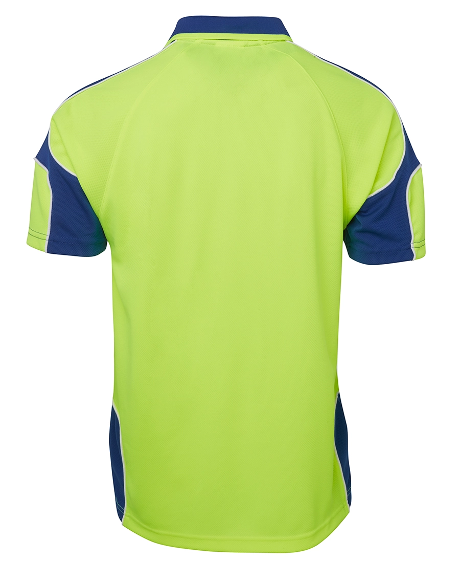 Hi Vis S/S Arm Panel Polo 8