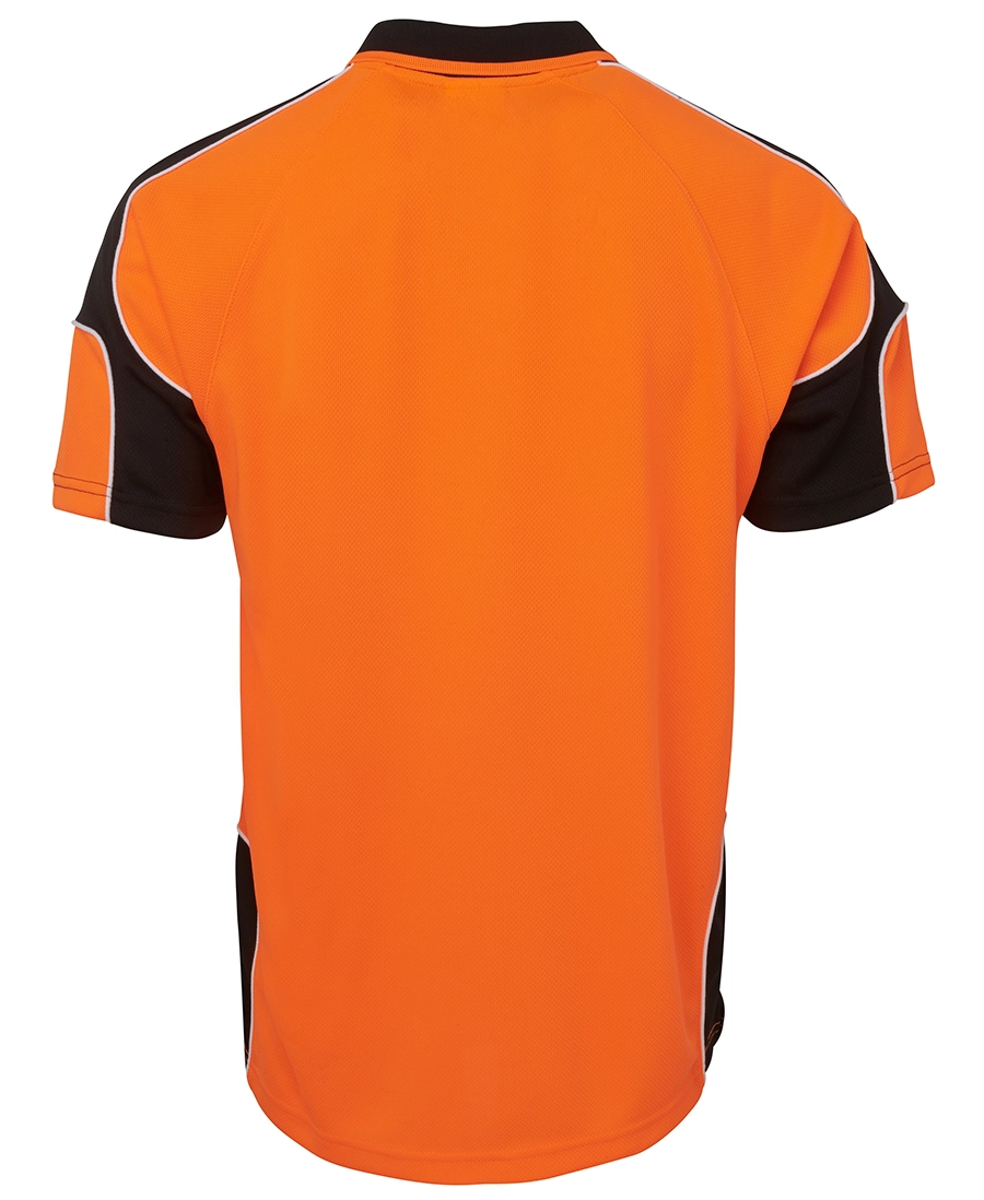 Hi Vis S/S Arm Panel Polo 10