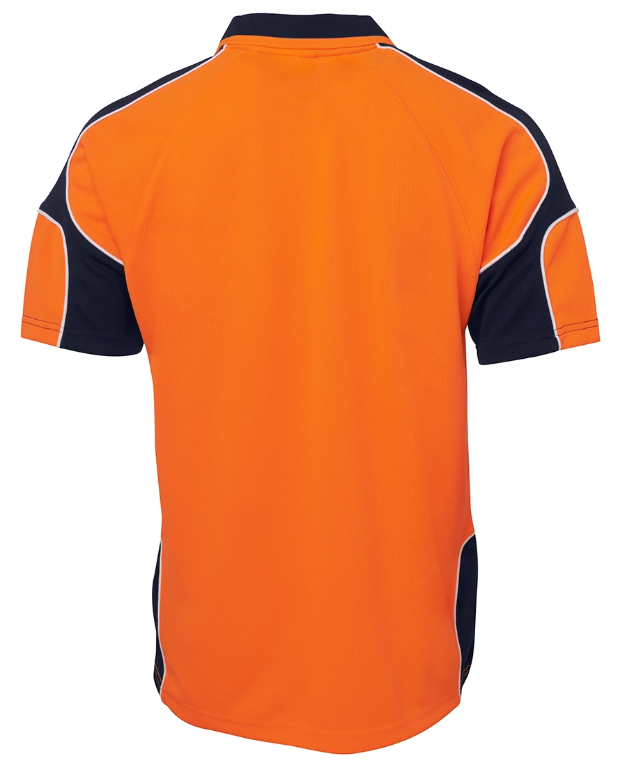Hi Vis S/S Arm Panel Polo 12
