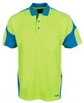 Hi Vis S/S Arm Panel Polo 13