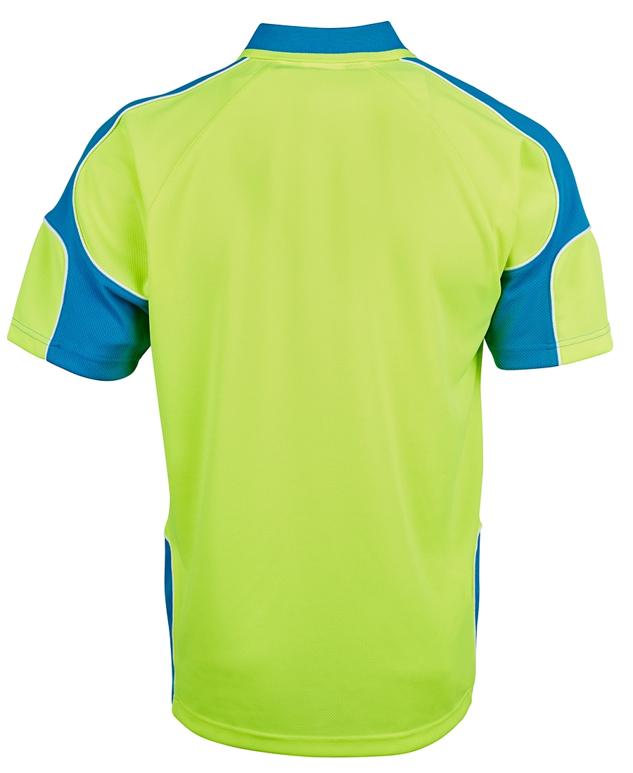 Hi Vis S/S Arm Panel Polo 14