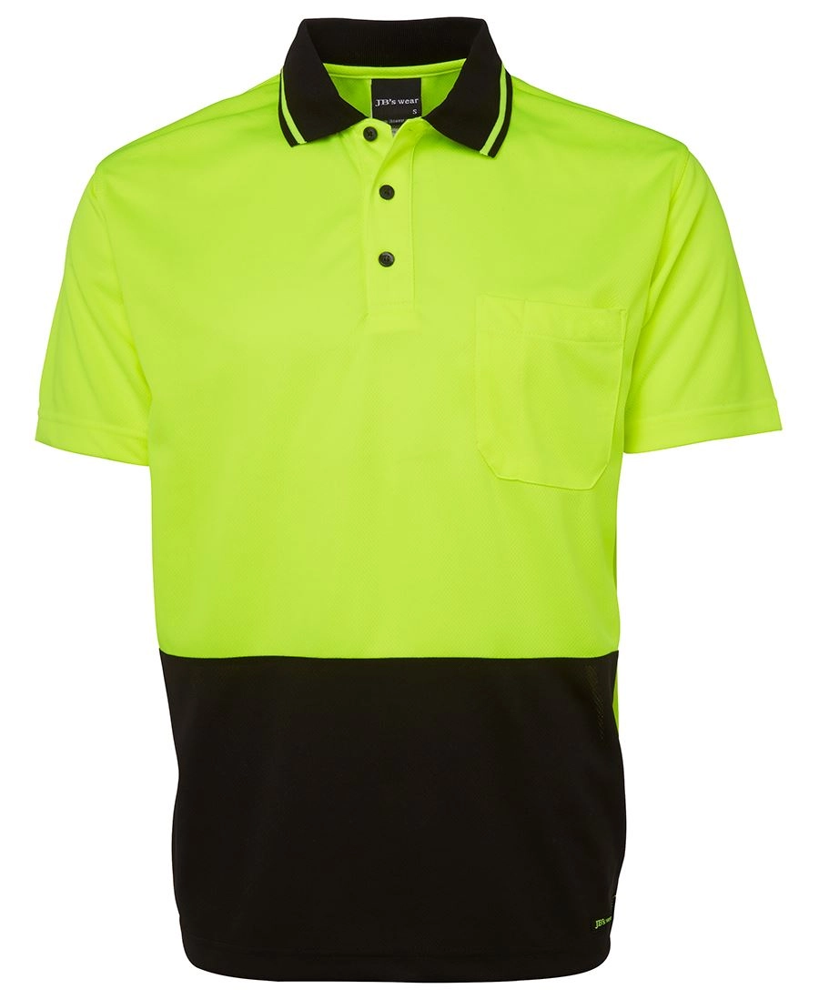 Hi Vis Non Cuff Traditional Polo 5