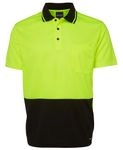 Hi Vis Non Cuff Traditional Polo 5
