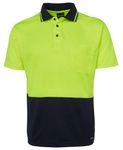 Hi Vis Non Cuff Traditional Polo 9
