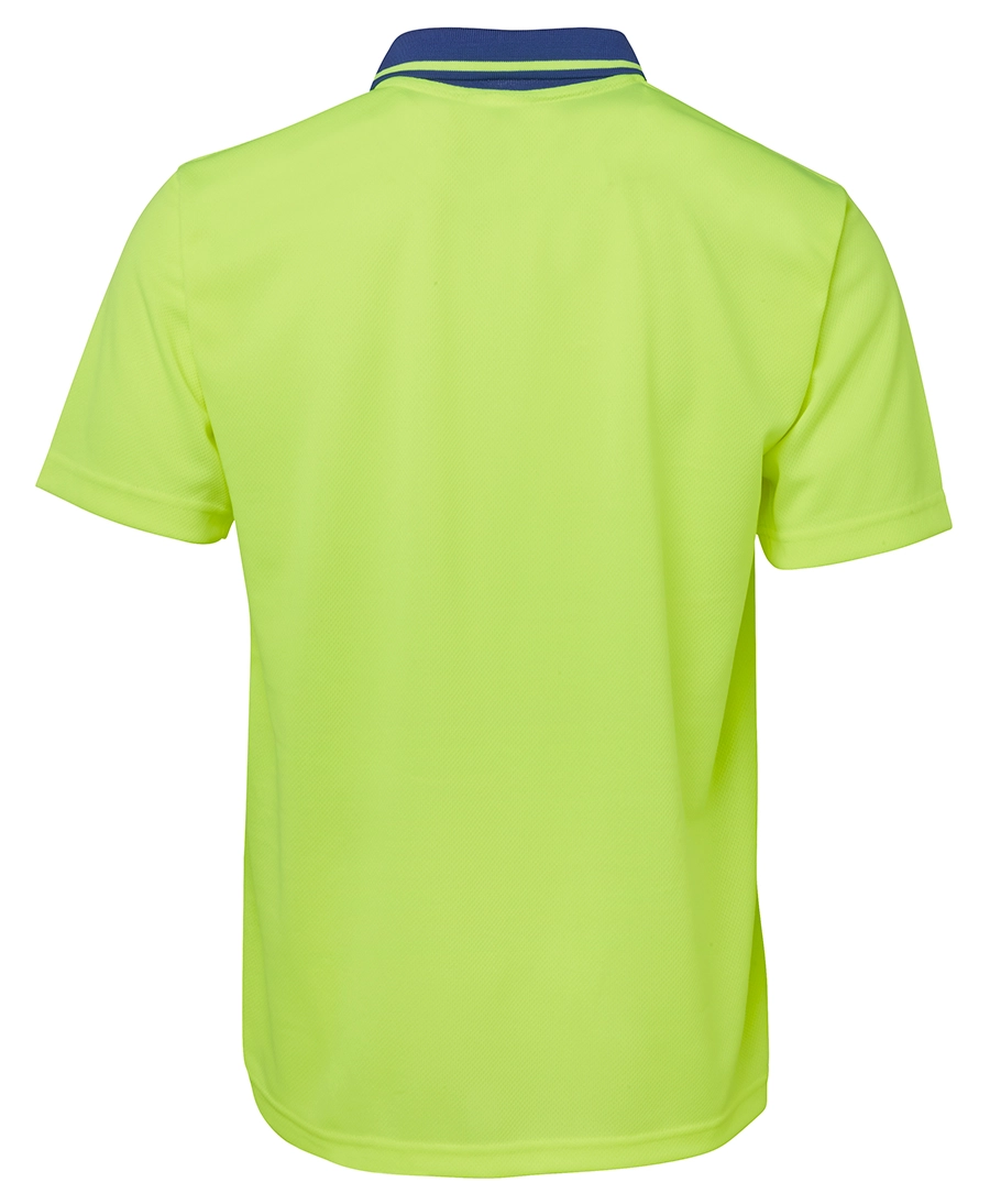Hi Vis Non Cuff Traditional Polo 12