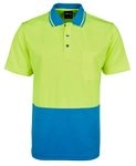 Hi Vis Non Cuff Traditional Polo 3
