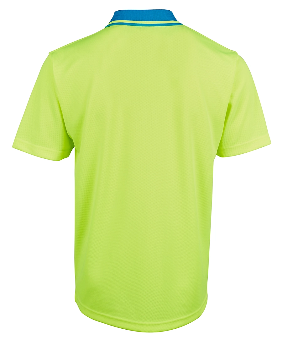 Hi Vis Non Cuff Traditional Polo 4