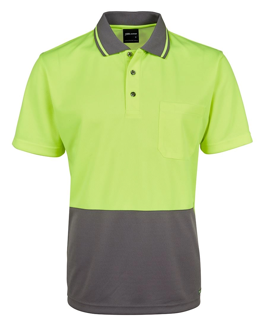 Hi Vis Non Cuff Traditional Polo 7