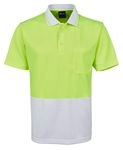 Hi Vis Non Cuff Traditional Polo 13