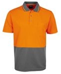 Hi Vis Non Cuff Traditional Polo 17