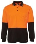 JB's Hi Vis Long Sleeve Traditional Polo 11