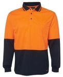 JB's Hi Vis Long Sleeve Traditional Polo 13