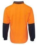 JB's Hi Vis Long Sleeve Traditional Polo 14