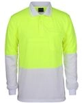 JB's Hi Vis Long Sleeve Traditional Polo 9