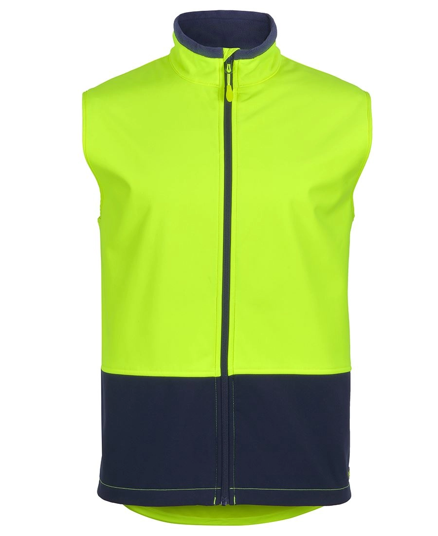 JB's Hi Vis Three Layer Softshell Vest 1