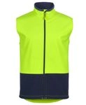 JB's Hi Vis Three Layer Softshell Vest 1
