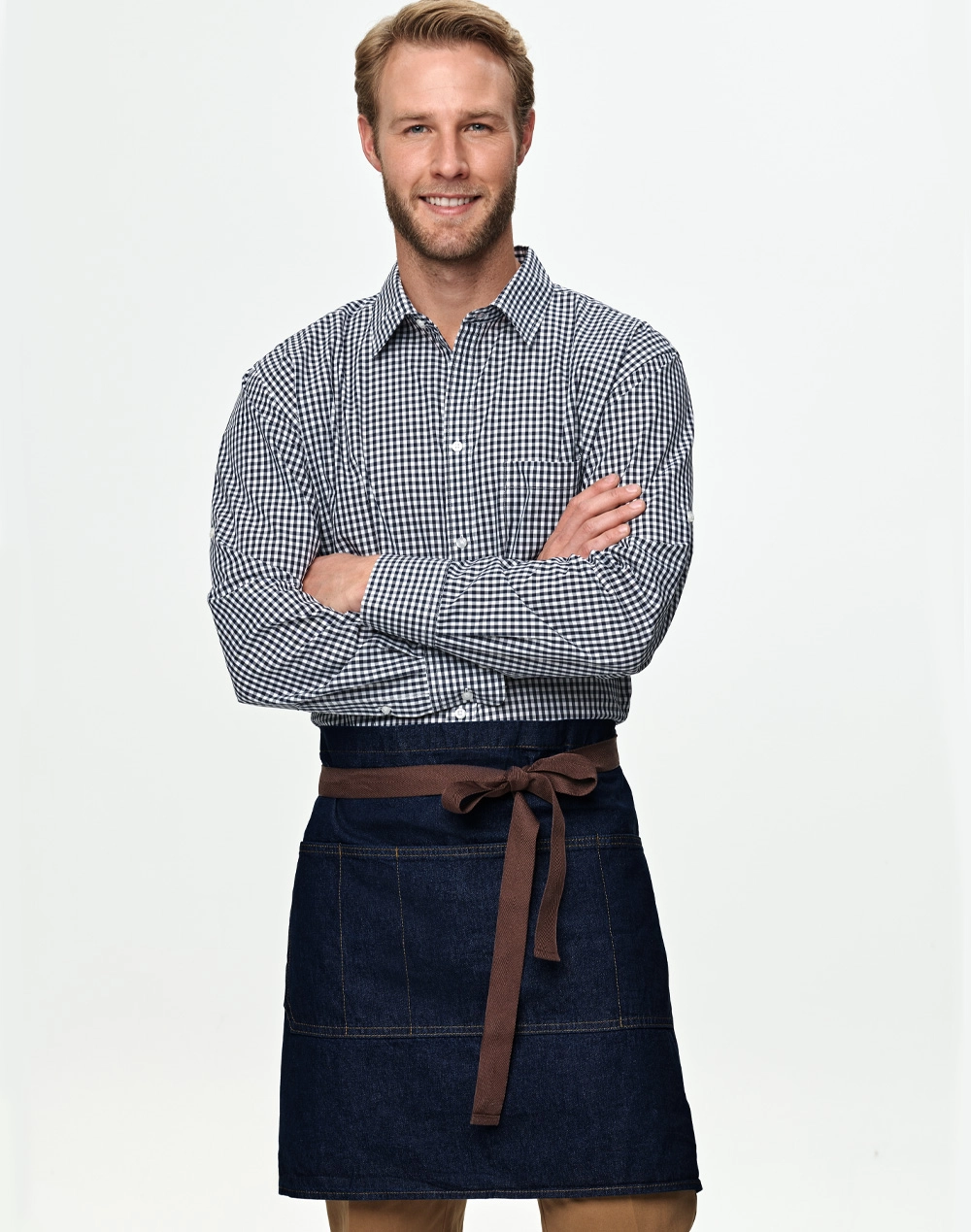 East Village Half Denim Apron 2