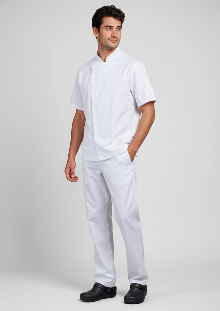 Men's Alfresco Short Sleeve Chef Jacket 2