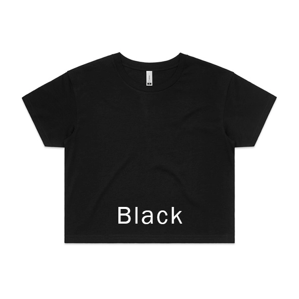 Custom Printed Crop Tee 4