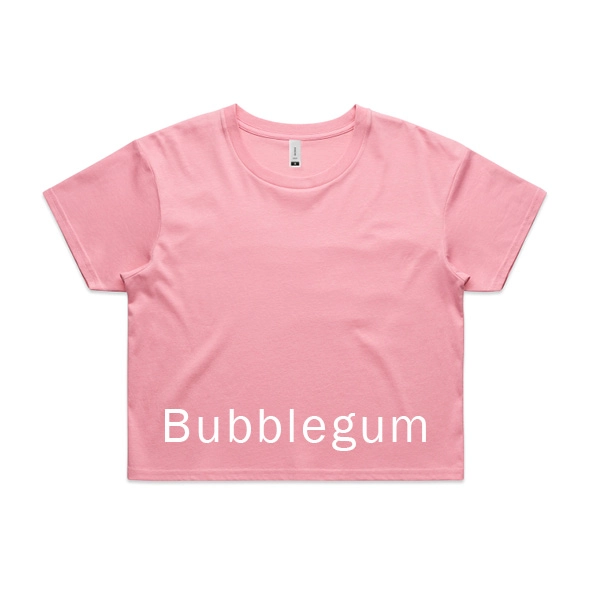 Custom Printed Crop Tee 10