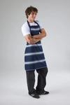 Navy Butcher Stripe Bib Apron 3