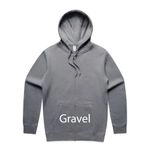 Men's Stencil Zip Hood 3