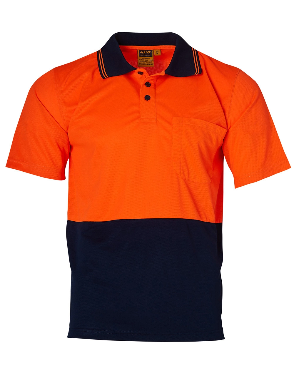 Unisex High Visibility CoolDry Short Sleeve Polo 3