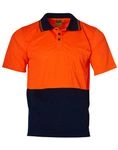 Unisex High Visibility CoolDry Short Sleeve Polo 3