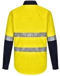 Unisex Hi Vis Cool-Breeze Safety LS Shirt (Generic Tape) 3
