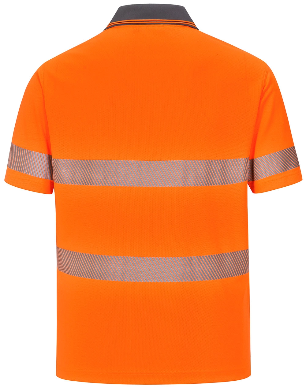Unisex Hi Vis Segmented Polo 8