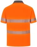 Unisex Hi Vis Segmented Polo 8