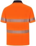 Unisex Hi Vis Segmented Polo 10