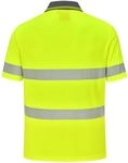 Unisex Hi Vis Segmented Polo 12