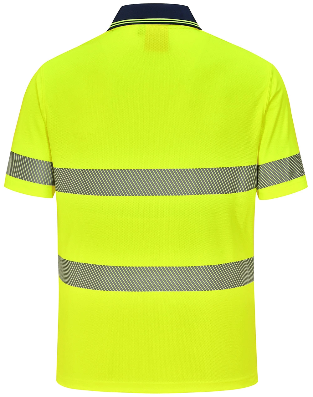 Unisex Hi Vis Segmented Polo 14