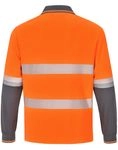 Unisex Cooldry® Segmented LS Polo 4