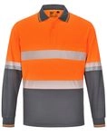 Unisex Cooldry® Segmented LS Polo 3