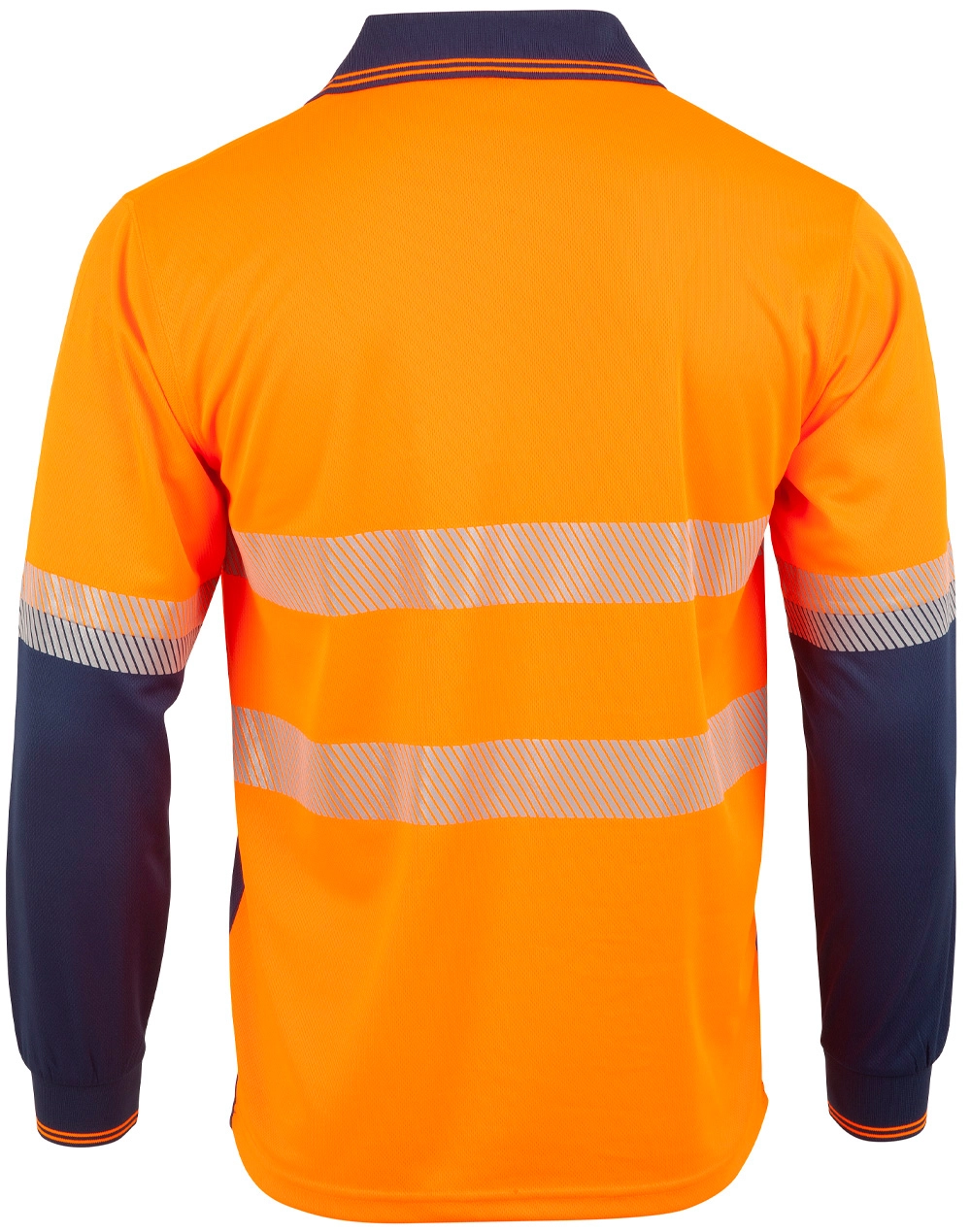 Unisex Cooldry® Segmented LS Polo 6