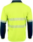 Unisex Cooldry® Segmented LS Polo 10